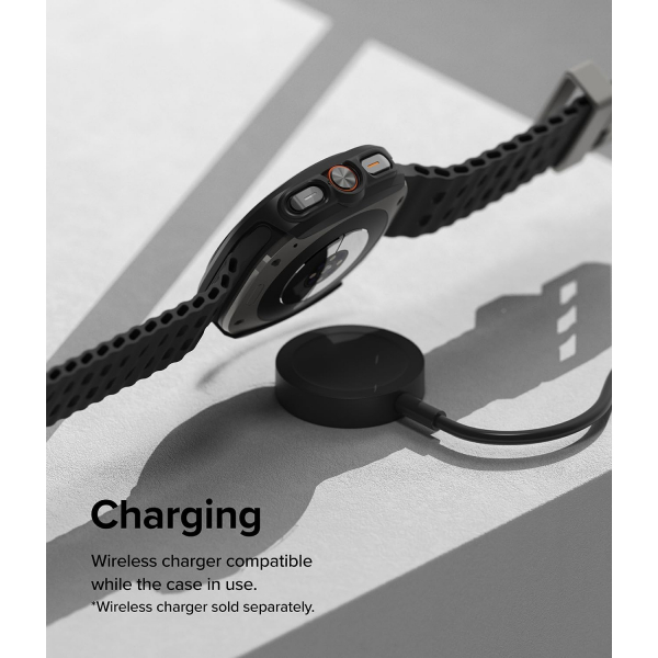 Rin gke Bumper Galaxy Watch Ultra 47mm Bumper Klf-Matte Black 