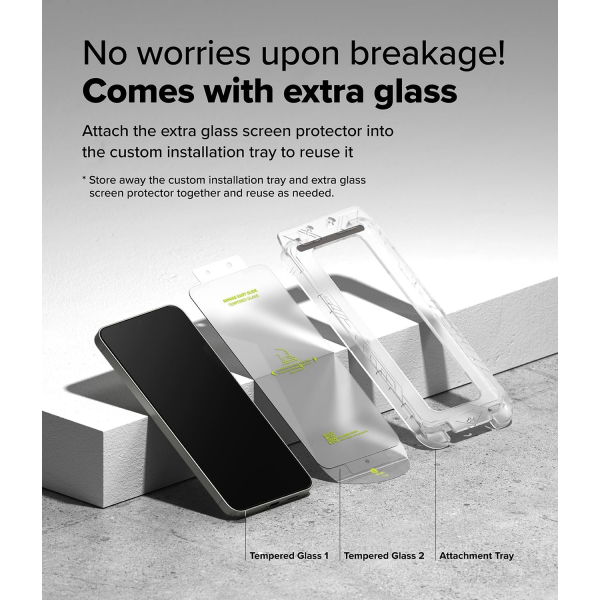 Rin gke Samsung Galaxy S25 Cam Ekran Koruyucu (2 Adet)