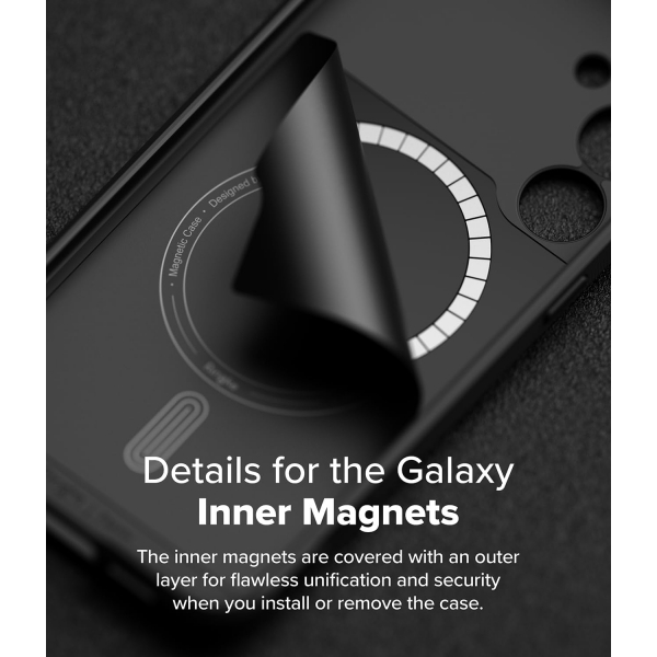 Rin gke Galaxy S24 FE MagSafe Onyx Klf-Black 