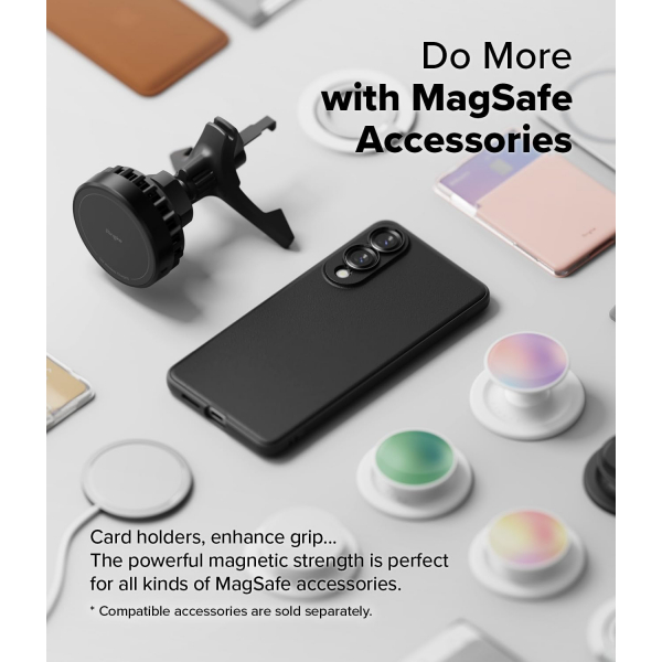 Rin gke Galaxy S25 Edge MagSafe Onyx Klf