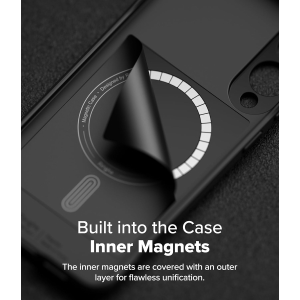 Rin gke Galaxy S25 Edge MagSafe Onyx Klf