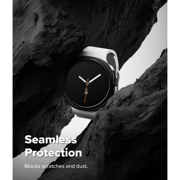 Rin gke Galaxy Watch 8 40mm Bumper Klf-Matte Black 