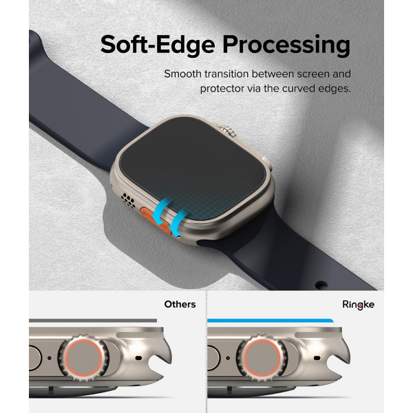 Rin gke Apple Watch Ultra/2.Nesil Ekran Koruyucu 