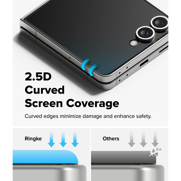 Rin gke Galaxy Z Flip 7 Ekran Koruyucu (2 Adet)
