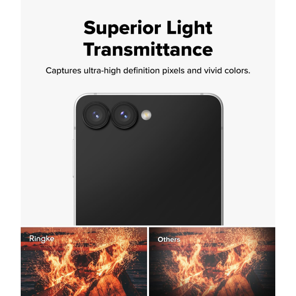 Rin gke Galaxy Z Flip 7 Kamera Lens Koruyucu