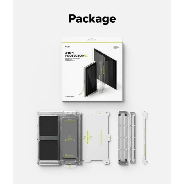 Rin gke Galaxy Z Fold 7 3 1 Arada Ekran Koruyucu