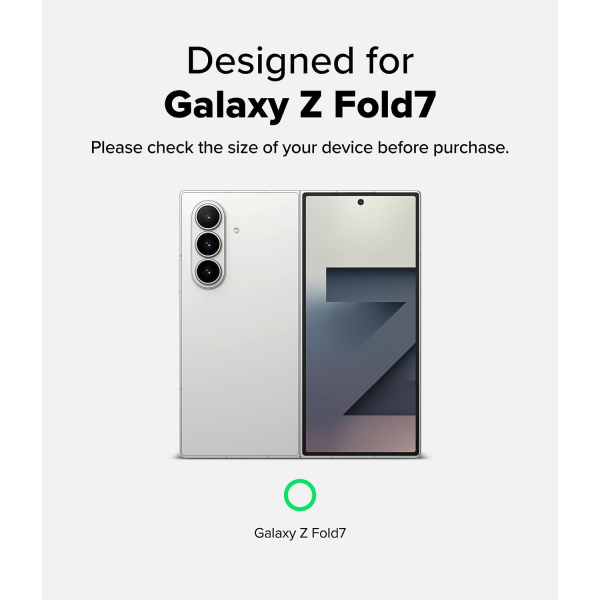 Rin gke Galaxy Z Fold 7 Kamera Lens Koruyucu