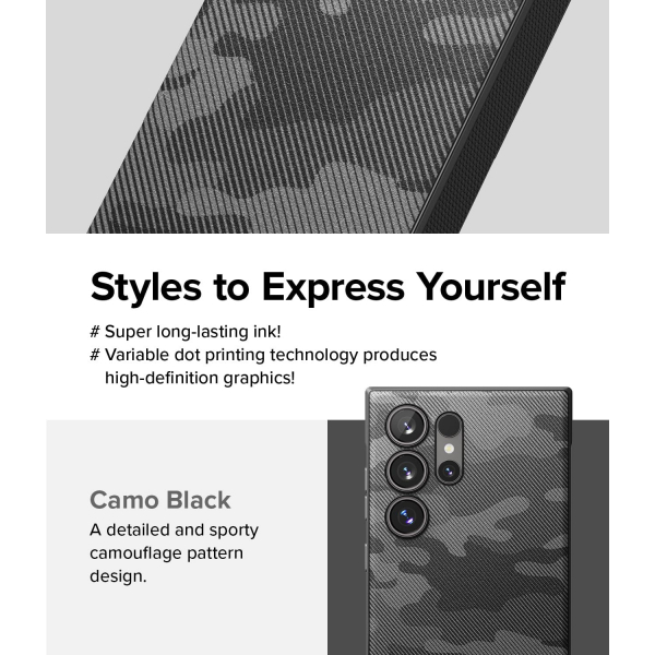 Rin gke Onyx Galaxy S24 Ultra Klf-Camo Black