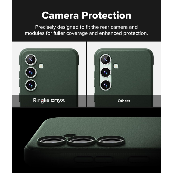 Rin gke Samsung Galaxy S24 FE Onyx Klf-Dark Green 