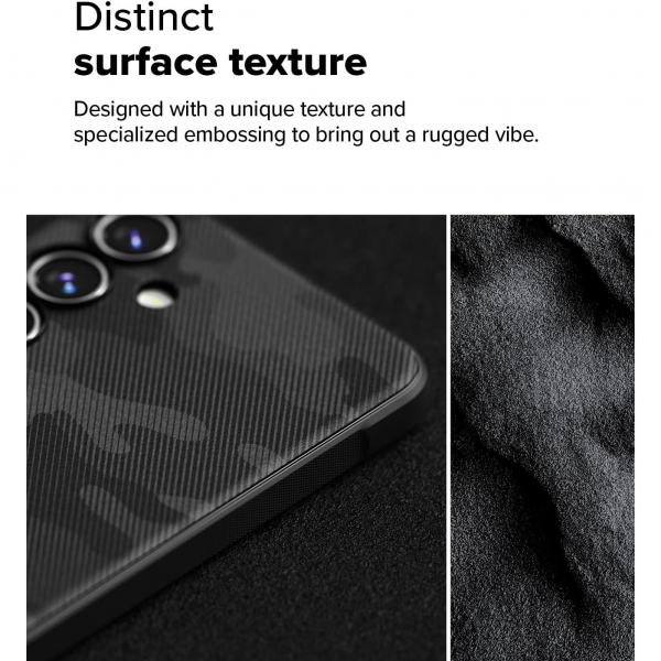 Rin gke Samsung Galaxy S24 FE Onyx Klf-Camo Black 