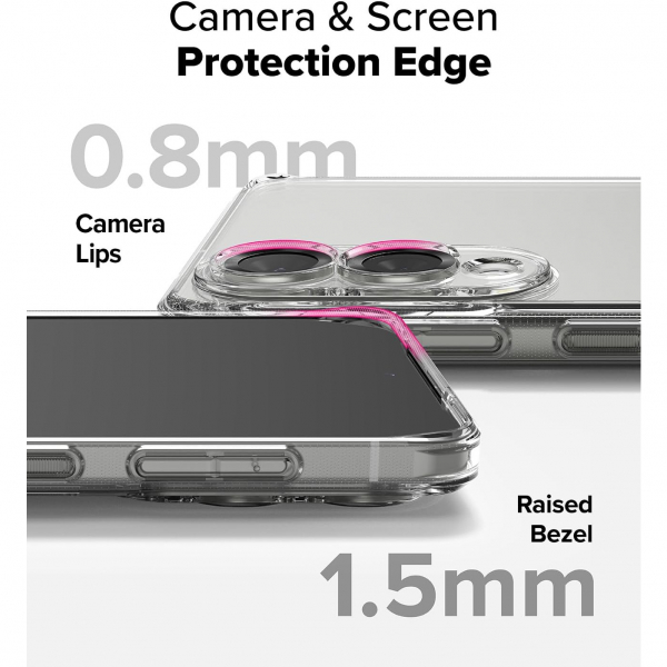 Rin gke Samsung Galaxy S25 Edge Fusion Klf -Matte Clear