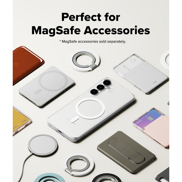 Rin gke Samsung Galaxy S25 FE Fusion MagSafe Klf 