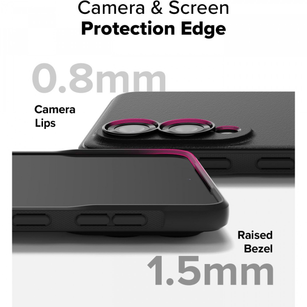 Rin gke Samsung Galaxy S25 Edge Onyx Klf-Black