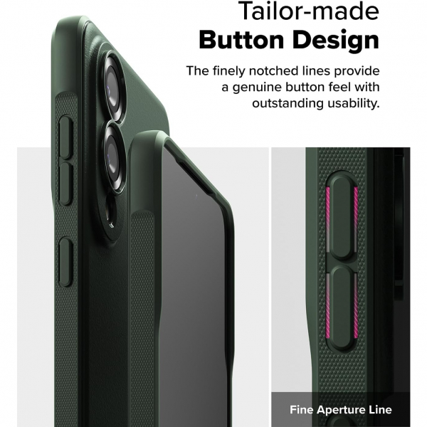 Rin gke Samsung Galaxy S25 Edge Onyx Klf-Dark Green
