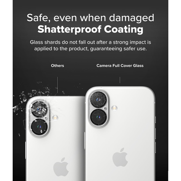 Rin gke Apple iPhone 16/Plus Kamera Cam Koruyucu(2Adet)