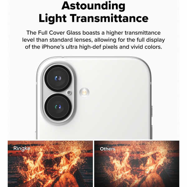 Rin gke Apple iPhone 16/Plus Kamera Cam Koruyucu(2Adet)