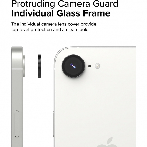 Rin gke iPhone 16e Kamera Lens Koruyucu(2Adet)