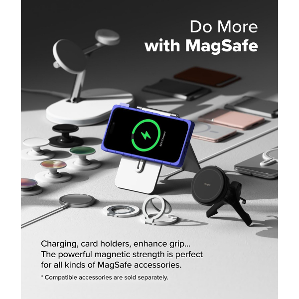 Rin gke iPhone 16 Bitmap MagSafe Klf-Ultramarine