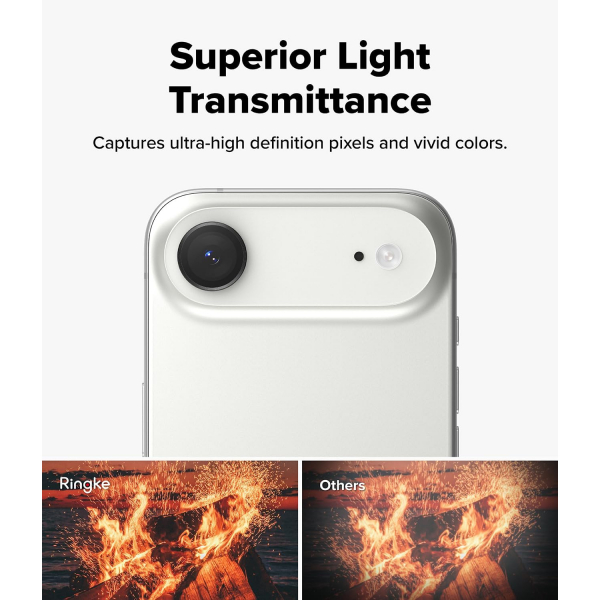 Rin gke iPhone Air Kamera Lens Koruyucu(2 Adet)