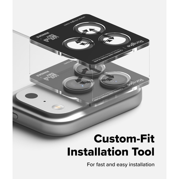 Rin gke iPhone 17 Pro/Max Kamera Lens Koruyucu(2 Adet)