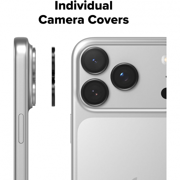 Rin gke iPhone 17 Pro/Max Kamera Lens Koruyucu(2 Adet)