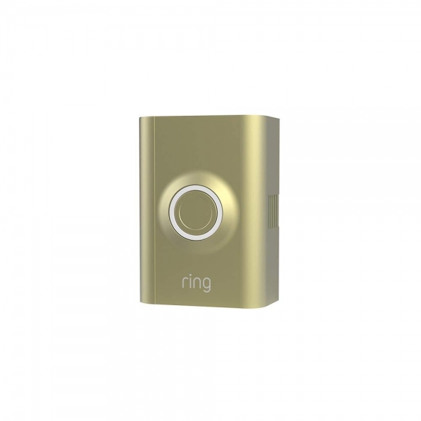 Ring Akll Video Kap Zili 2 in Deitirilebilir Kapak-Brush Gold