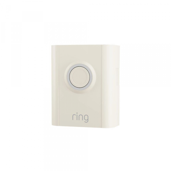 Ring Ak�ll� Video Kap� Zili ��in De�i�tirilebilir Kapak-Pearl White