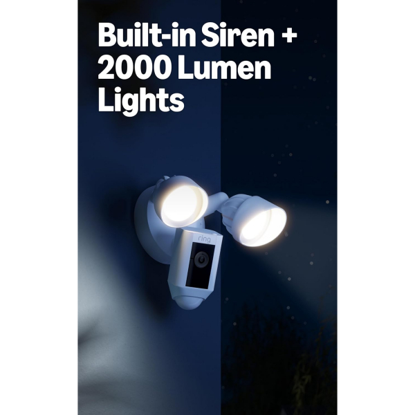 Ring Floodlight Kablolu Ak�ll� Kamera-Black