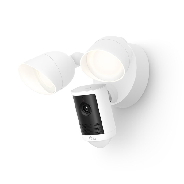 Ring Floodlight Kablolu Ak�ll� Kamera (2. Nesil)-White