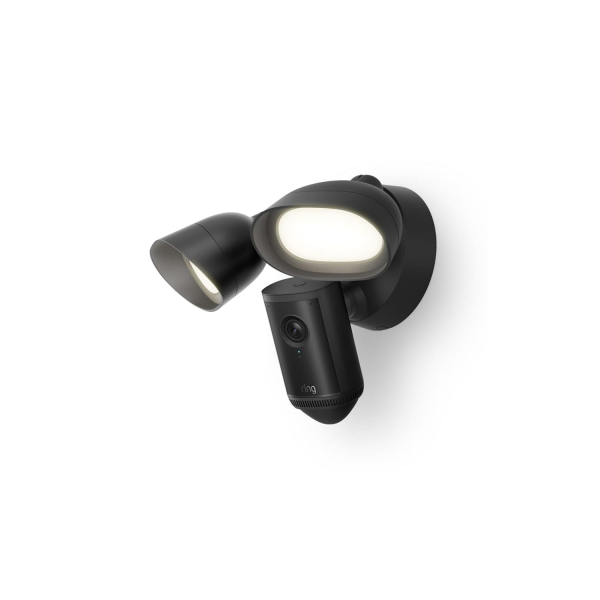 Ring Kablolu Retinal 4K Floodlight Pro Akll Kamera-Black