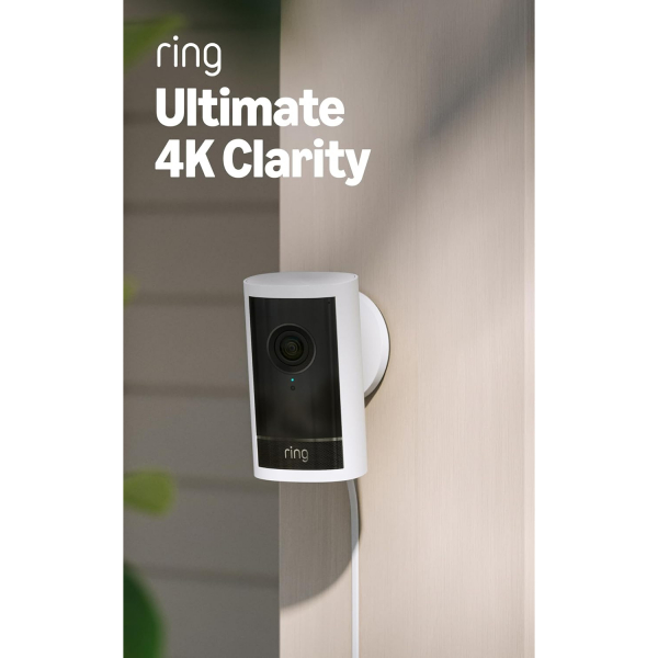 Ring D Mekan Pro Retinal 4K Akll Kamera-White