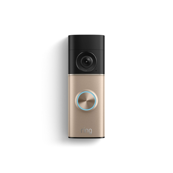 Ring Kablolu Retinal 4K PRO Akll Kap Zili (3.Nesil)-Polished Sandstone
