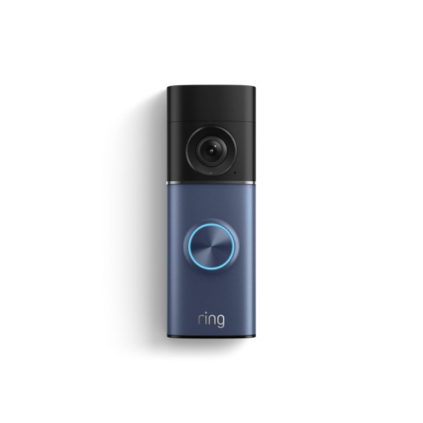Ring Kablolu Retinal 4K PRO Akll Kap Zili (3.Nesil)-Polished Night Navy