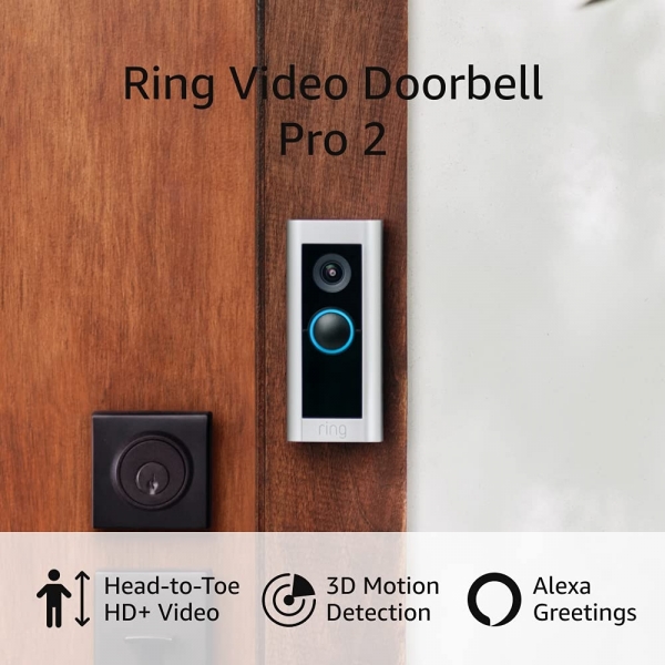 Ring Pro 2 Akll Kap Zili