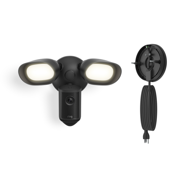 Ring Pro Floodlight Eklentili Ak�ll� Kamera -Black
