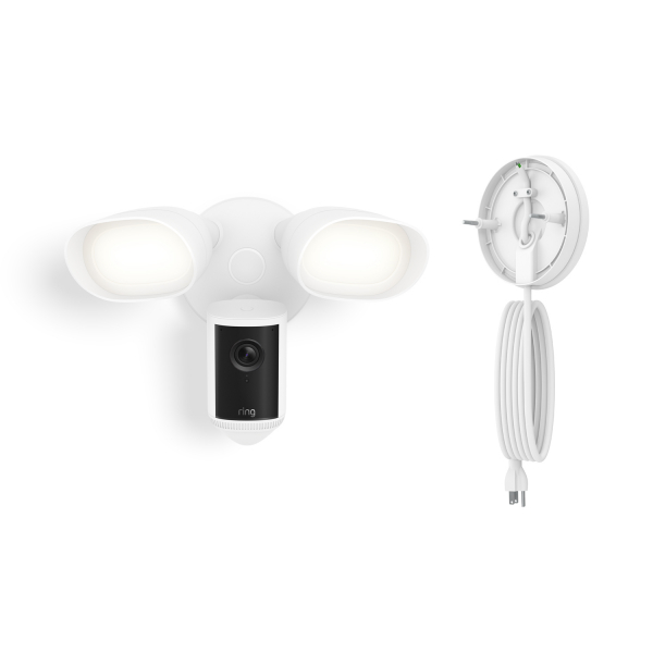 Ring Pro Floodlight Eklentili Ak�ll� Kamera -White
