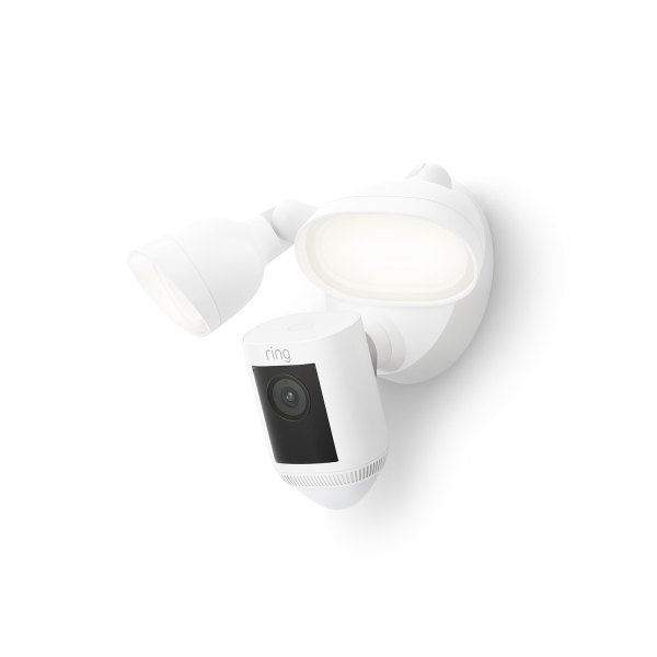 Ring Pro Floodlight Kablolu Ak�ll� Kamera -White