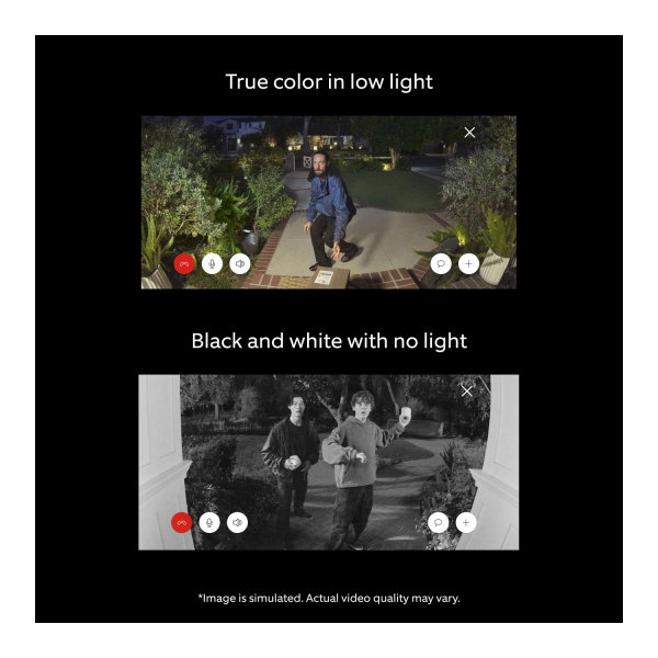 Ring Retinal 4K Pro Pilli Ak�ll� Kap� Zili (2. Nesil)-Deep Silver