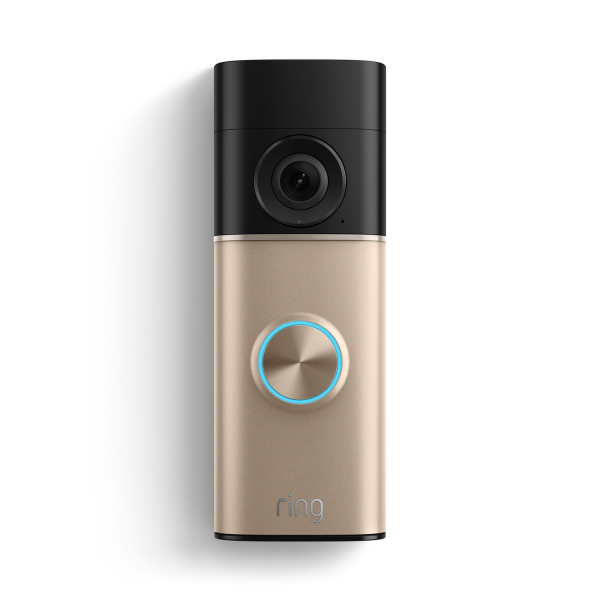 Ring Retinal 4K Pro Pilli Ak�ll� Kap� Zili (2. Nesil)-Polished Sandstone