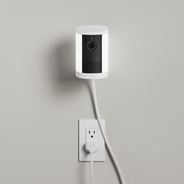 Ring Spot I��kl� Eklentili Ak�ll� Kamera (2. Nesil)-Black