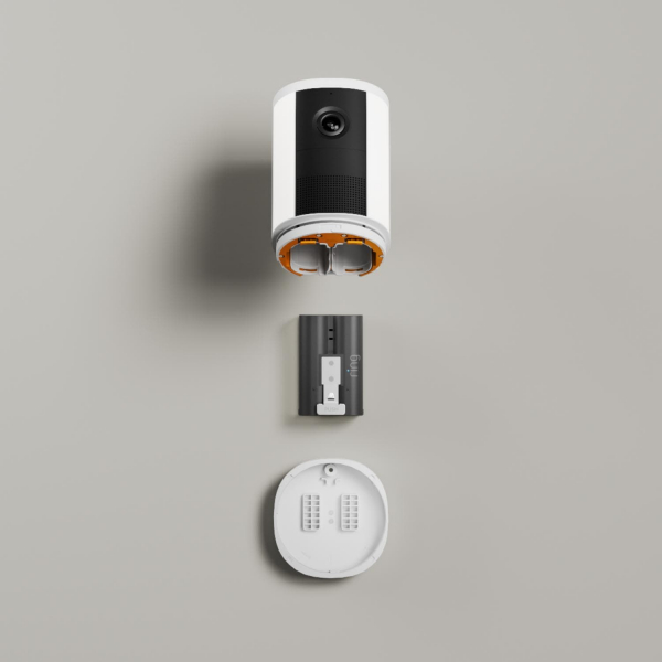 Ring Spot I��kl� Pilli Ak�ll� Kamera (2. Nesil)-White