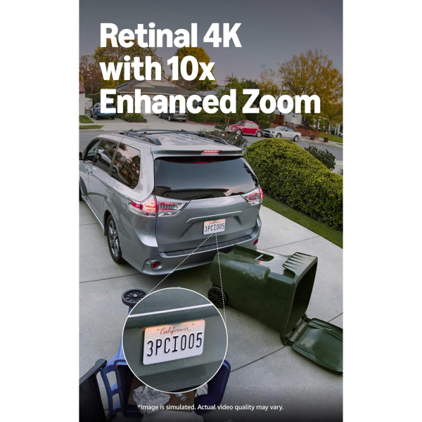 Ring Spotlight Pro Retinal 4K Akll Kamera (2.Nesil)