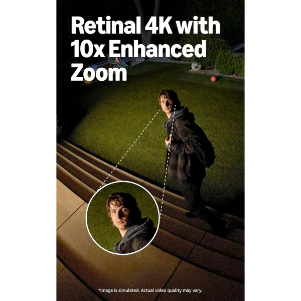 Ring Spotlight Pro Retinal 4K Ak�ll� Kamera (2.Nesil)-Black