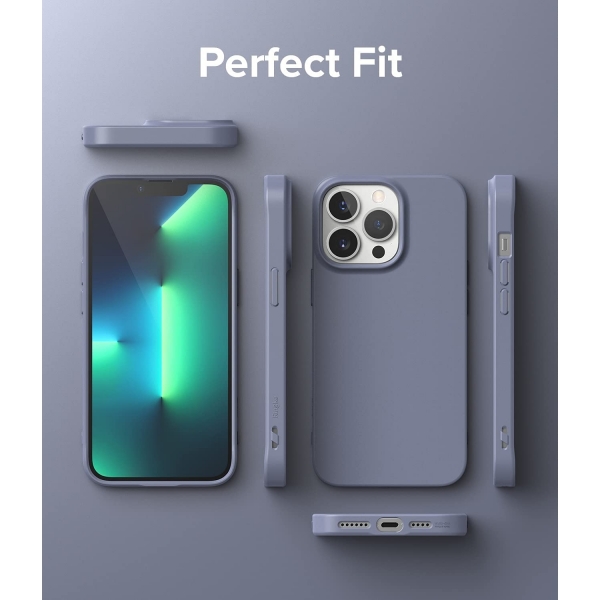 Rin gke Air-S iPhone 13 Pro Max Silikon Klf-Grey