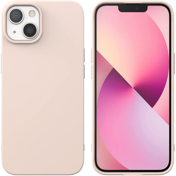 Rin gke Air-S iPhone 13 Silikon Klf-Pink
