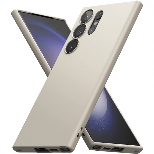 Rin gke Air-S Galaxy S23 Ultra Silikon Klf-Stone