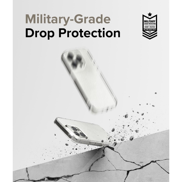 Rin gke Air Serisi Apple  iPhone 15 Pro Silikon Klf-Glitter Clear