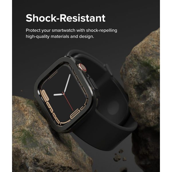 Rin gke Air Sports Apple Watch 9 41mm Bumper Klf-Black