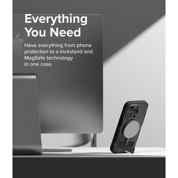 Rin gke Alles iPhone 15 Pro Max Klf-Gun Metal 