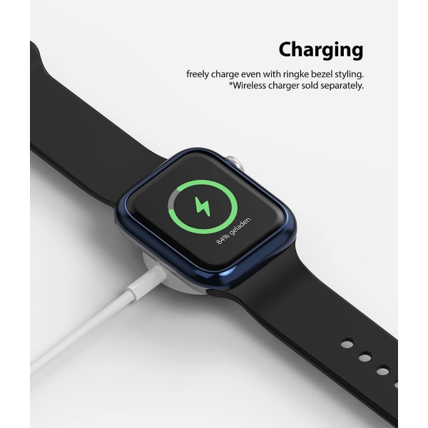 Rin gke Apple Watch 6 44mm Bumper Klf -Deep Blue